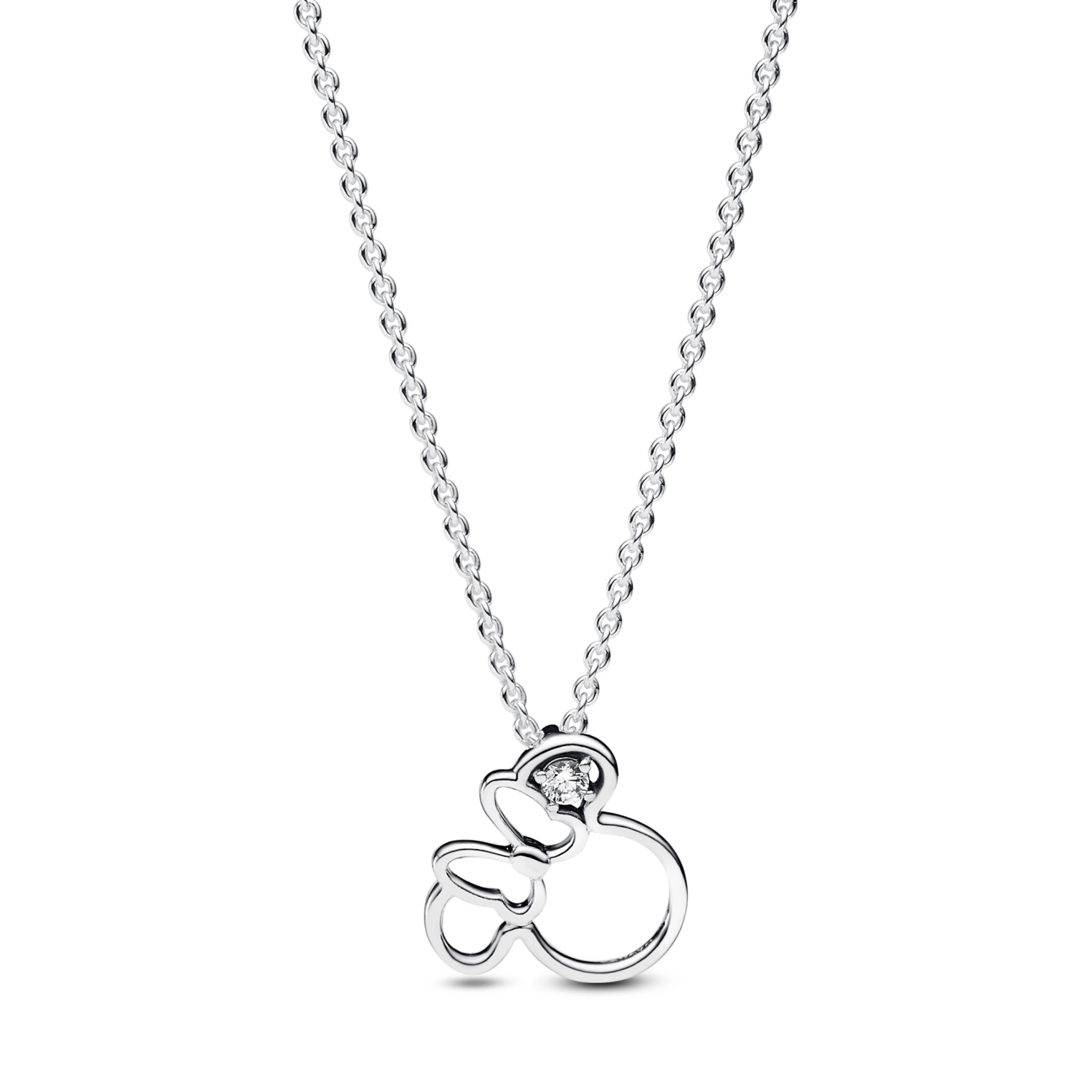 Disney Minnie Mouse silhouet halsketting