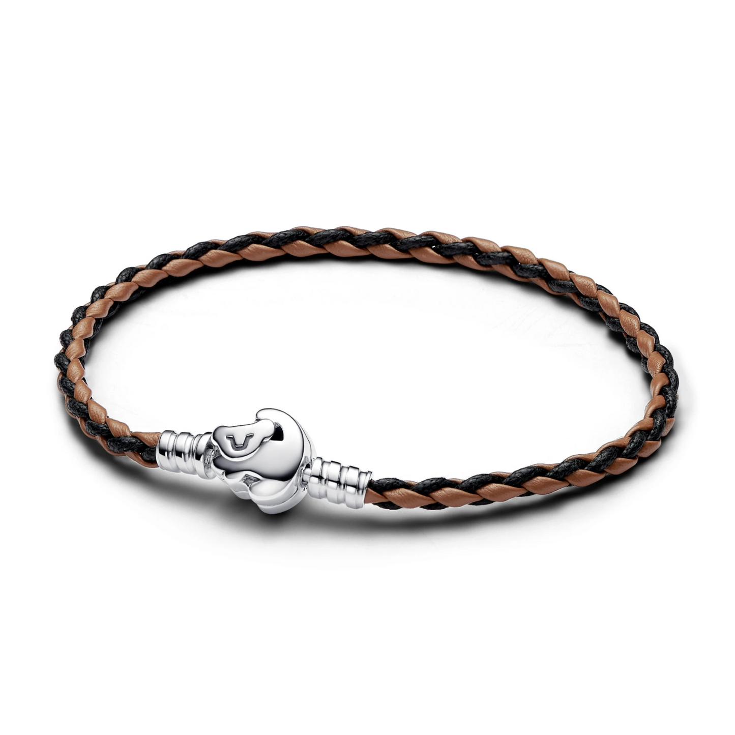 Disney The Lion King Sluiting Pandora Moments Gevlochten Leren Armband