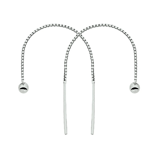 doortrekoorbellen bolletje 65 mm zilver gerhodineerd