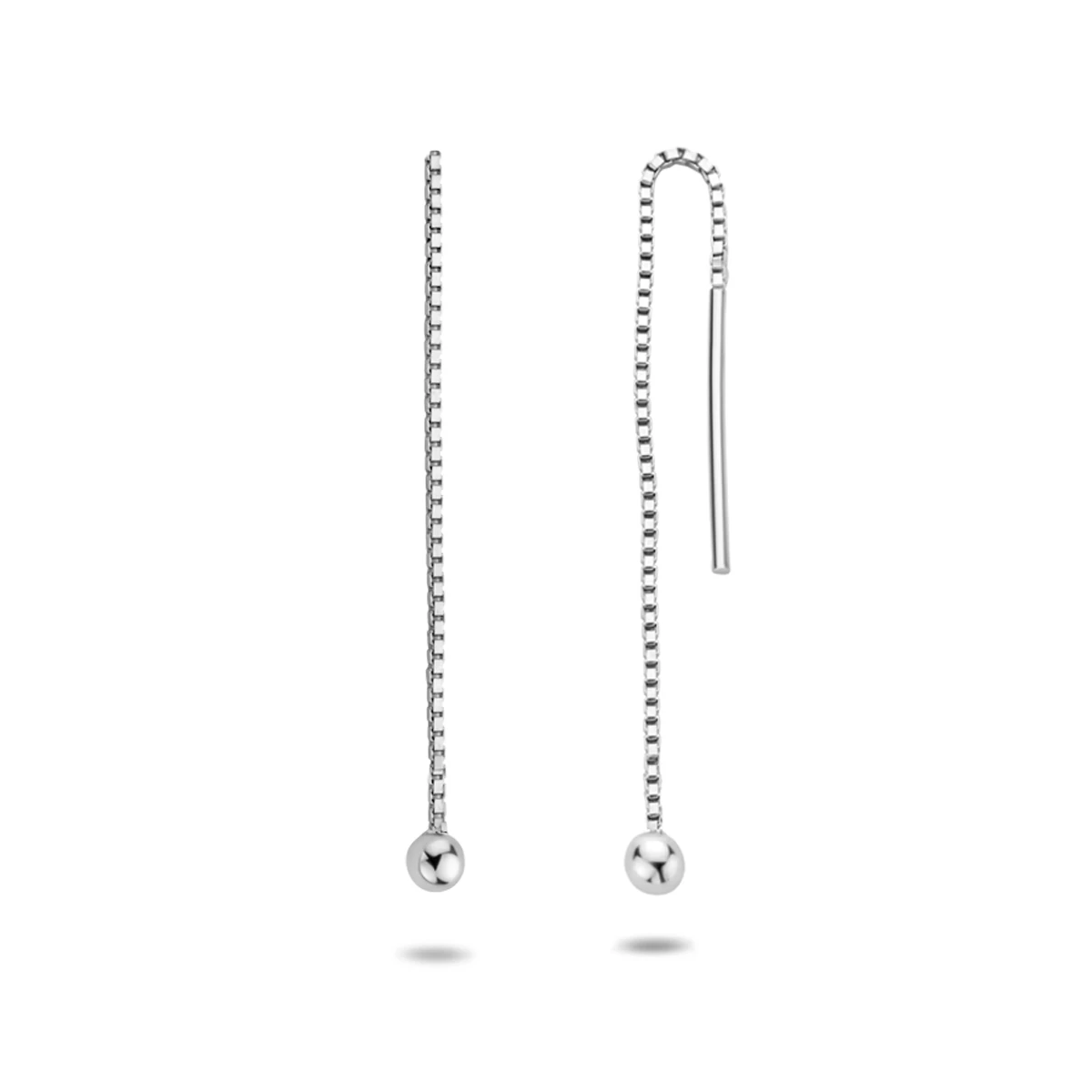 doortrekoorbellen bolletje 65 mm zilver gerhodineerd