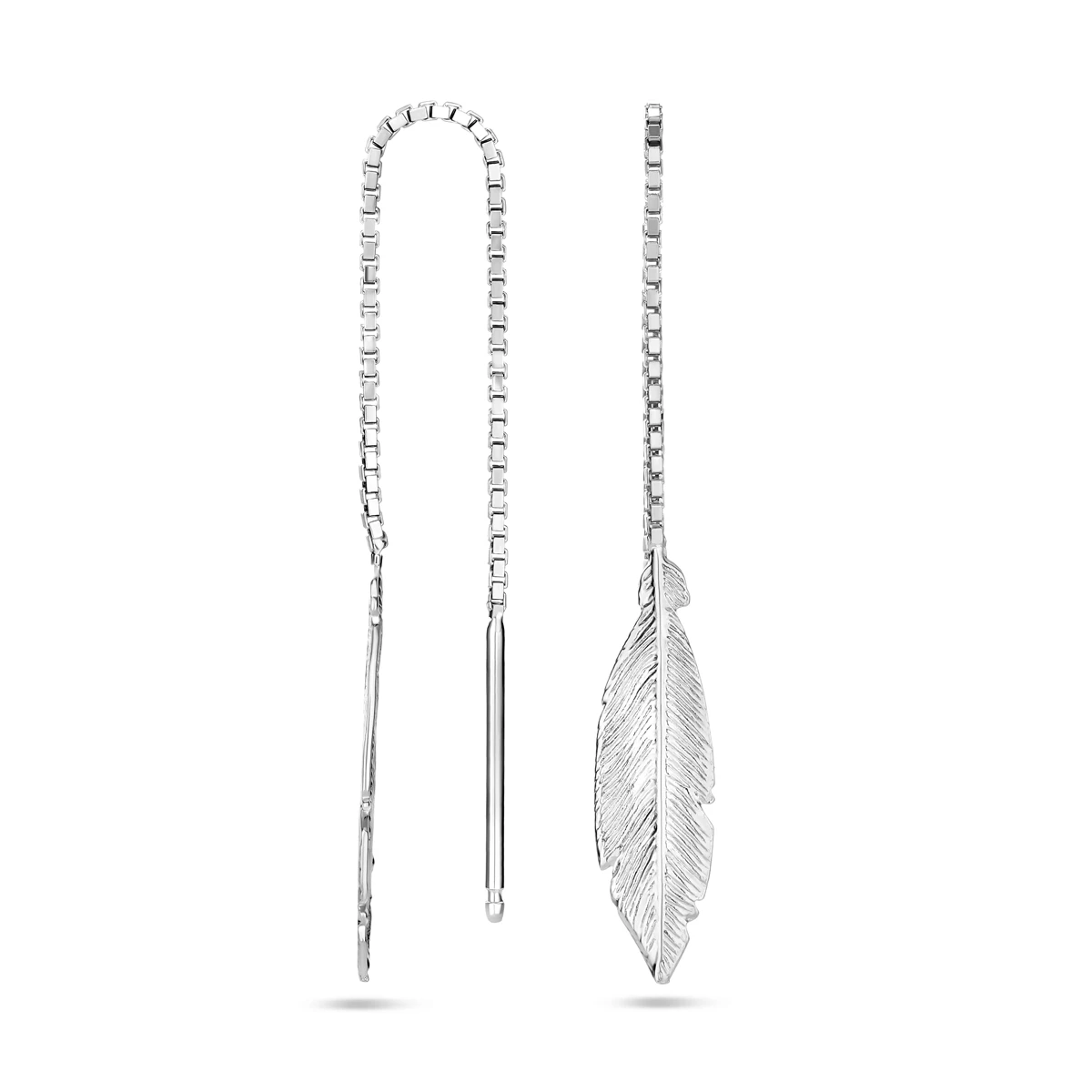 doortrekoorbellen veer 75 mm zilver gerhodineerd