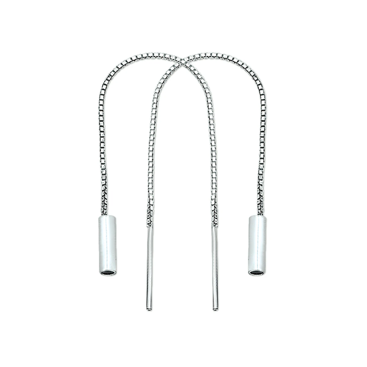 doortrekoorbellen zilver wit