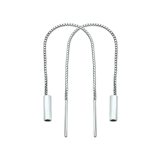 doortrekoorbellen zilver wit