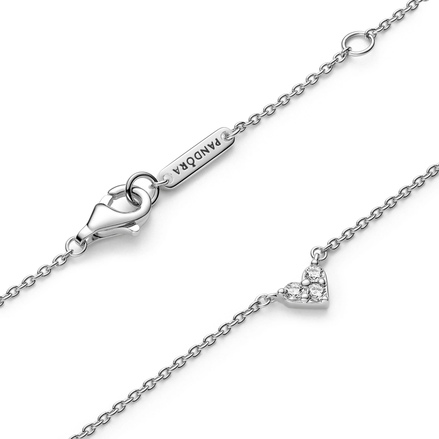Drie Stenen Hart Halsketting