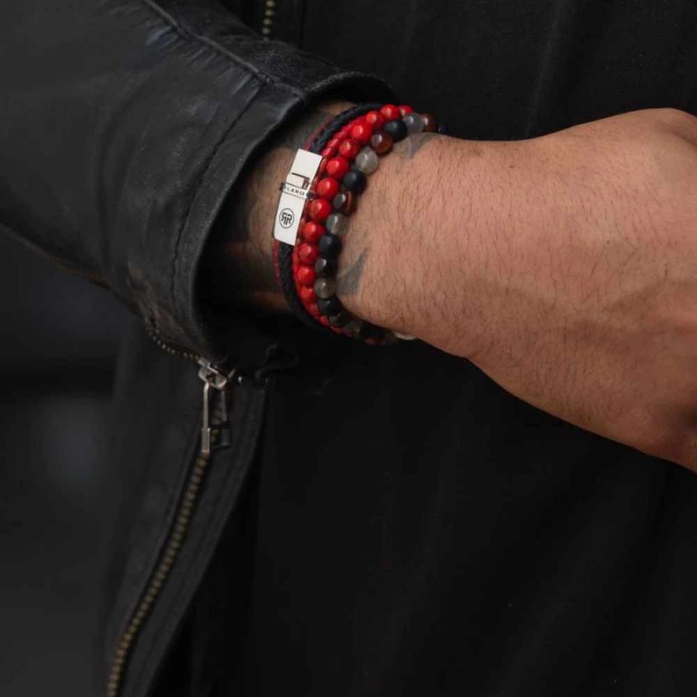 Dual Twisted Black-Red M --