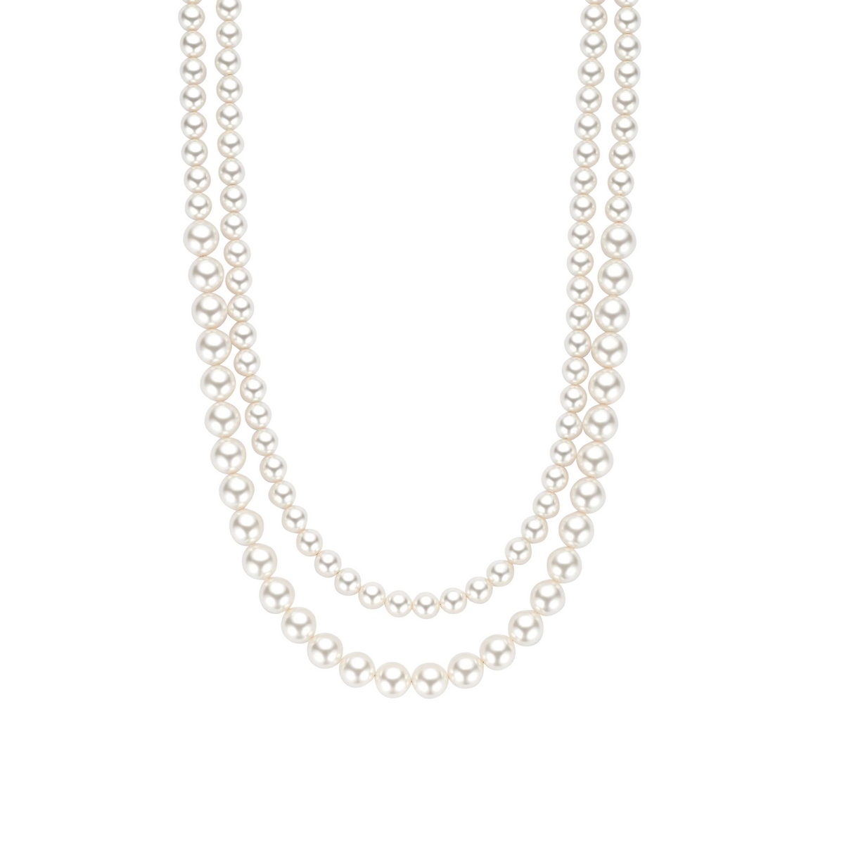 Dubbele Parel Ketting