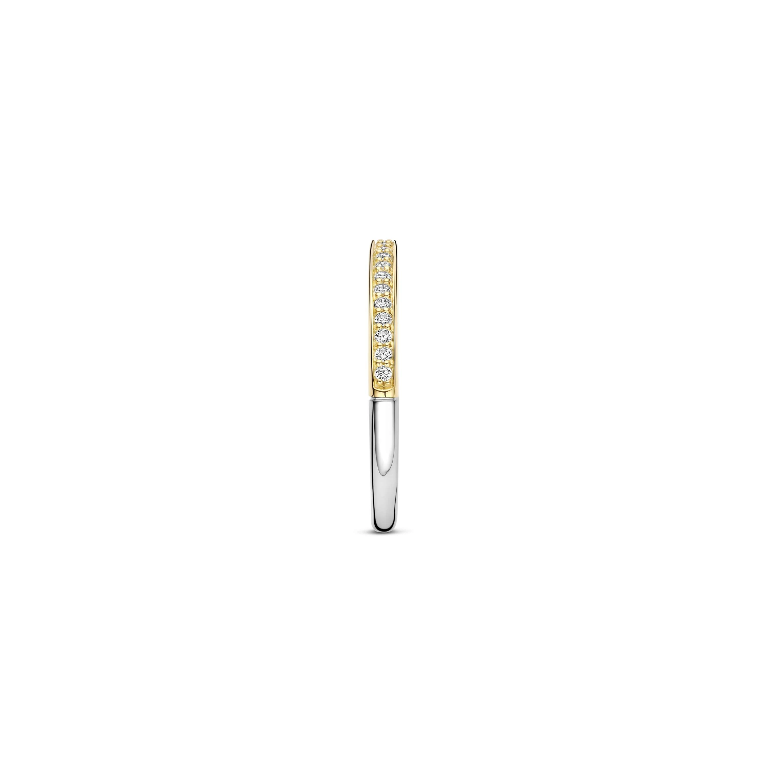 Dunne Zirkonia Ring Goudkleurig