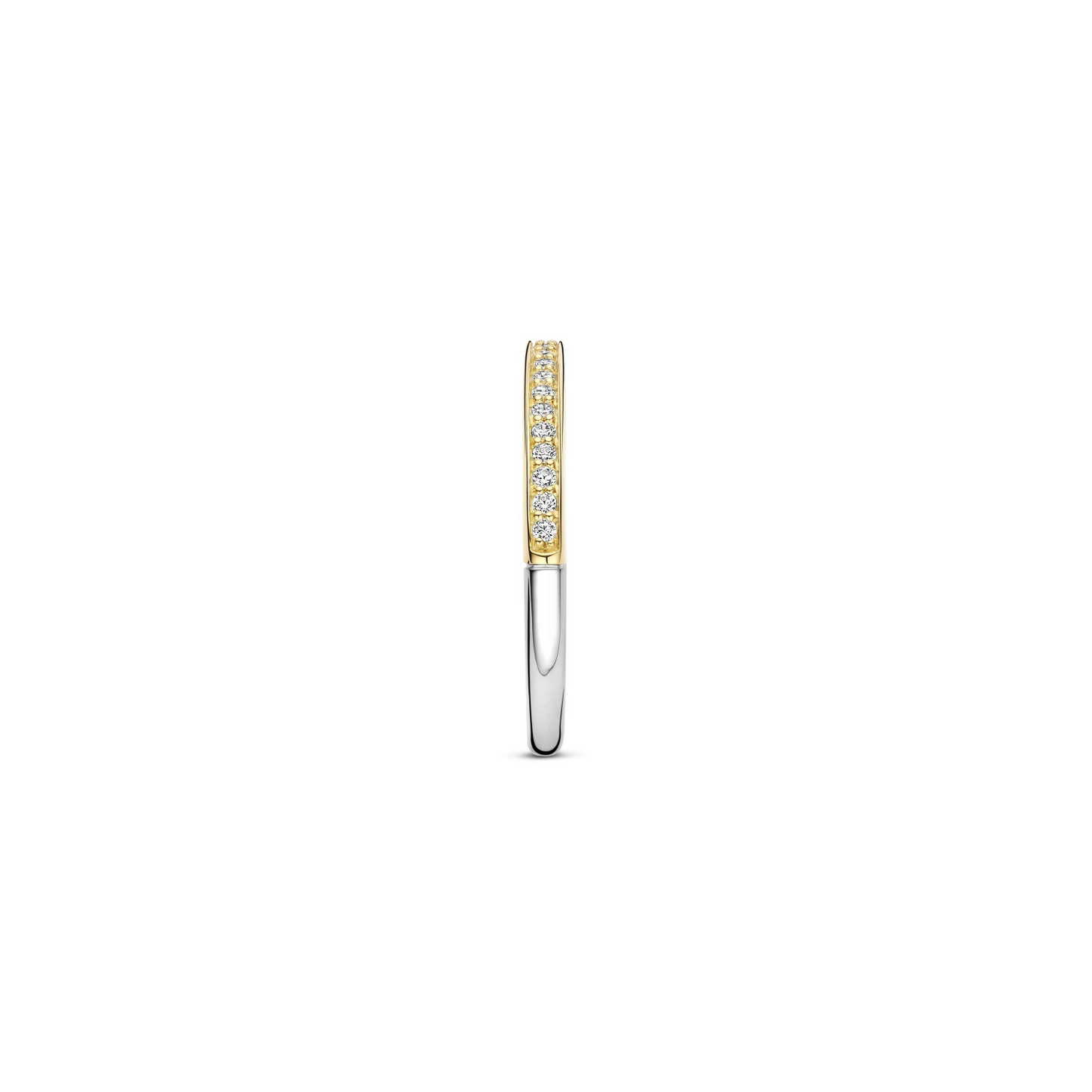 Dunne Zirkonia Ring Goudkleurig