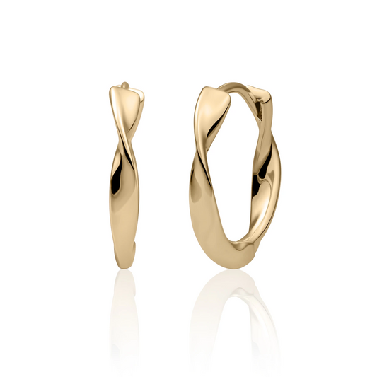 Earrings | Fuse Huggies Gold