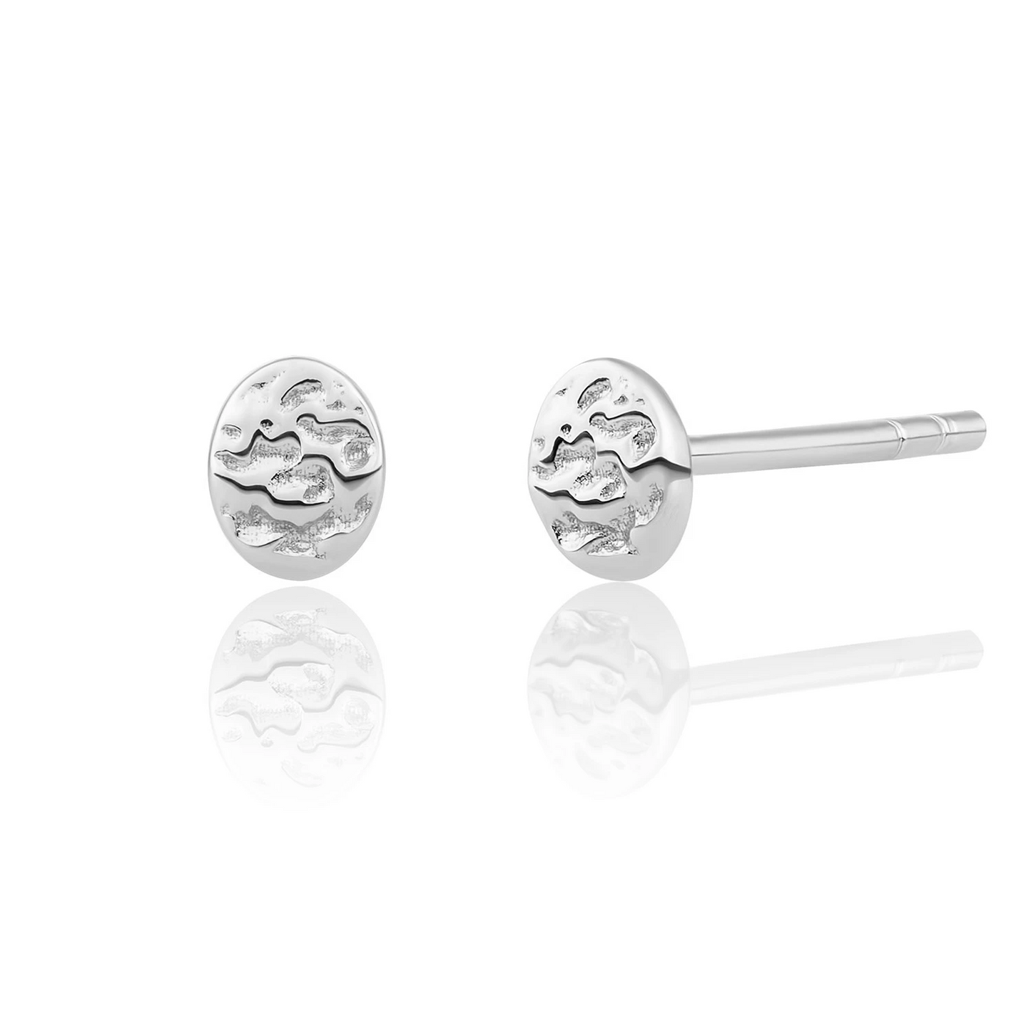 Earrings | Fuse Studs - Silver