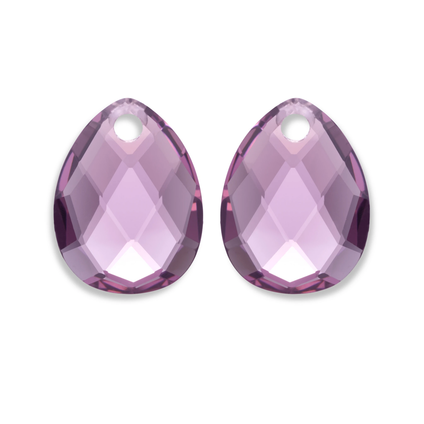Earstones | Afterglow Aubergine Quartz