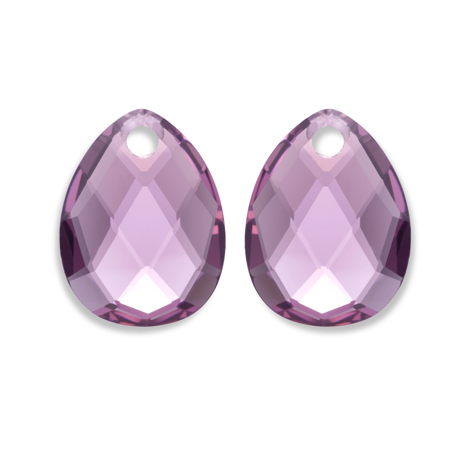 Earstones | Afterglow Aubergine Quartz