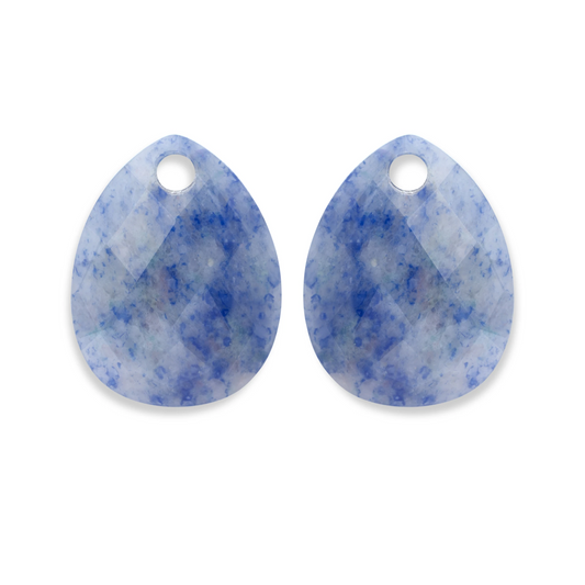 Earstones | Afterglow Blue Aventurine