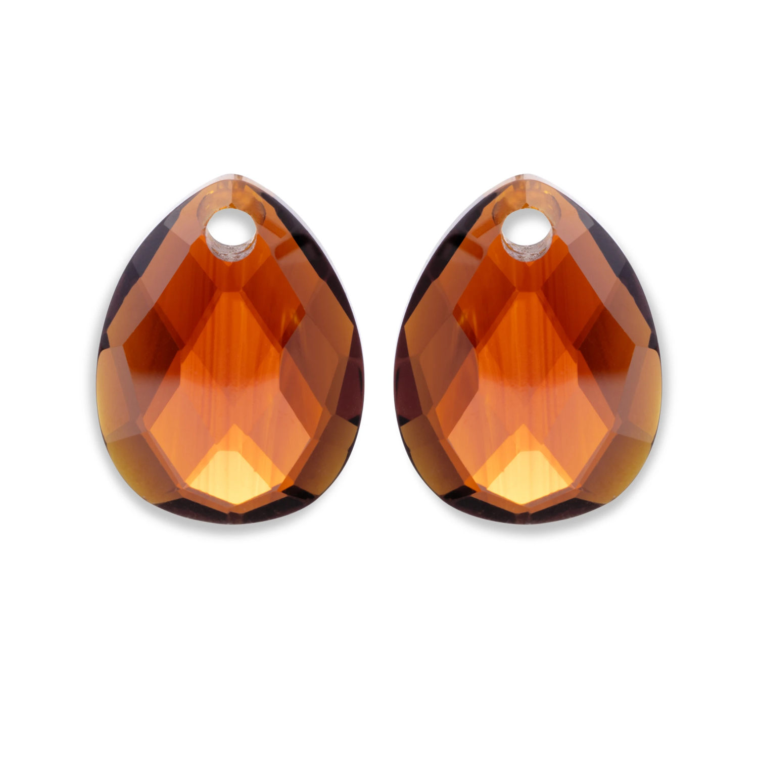 Earstones | Afterglow Citrine Quartz - EAGEM38