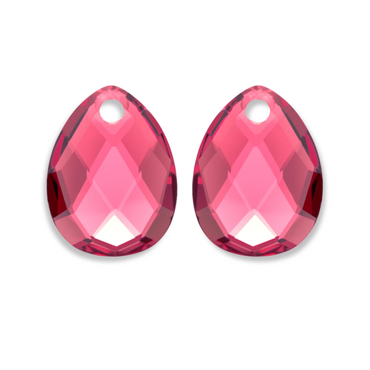 Earstones | Afterglow - Fuchsia Quartz