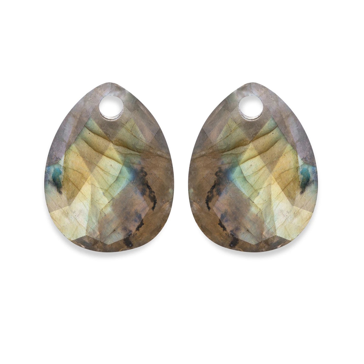 Earstones | Afterglow - Labradorite