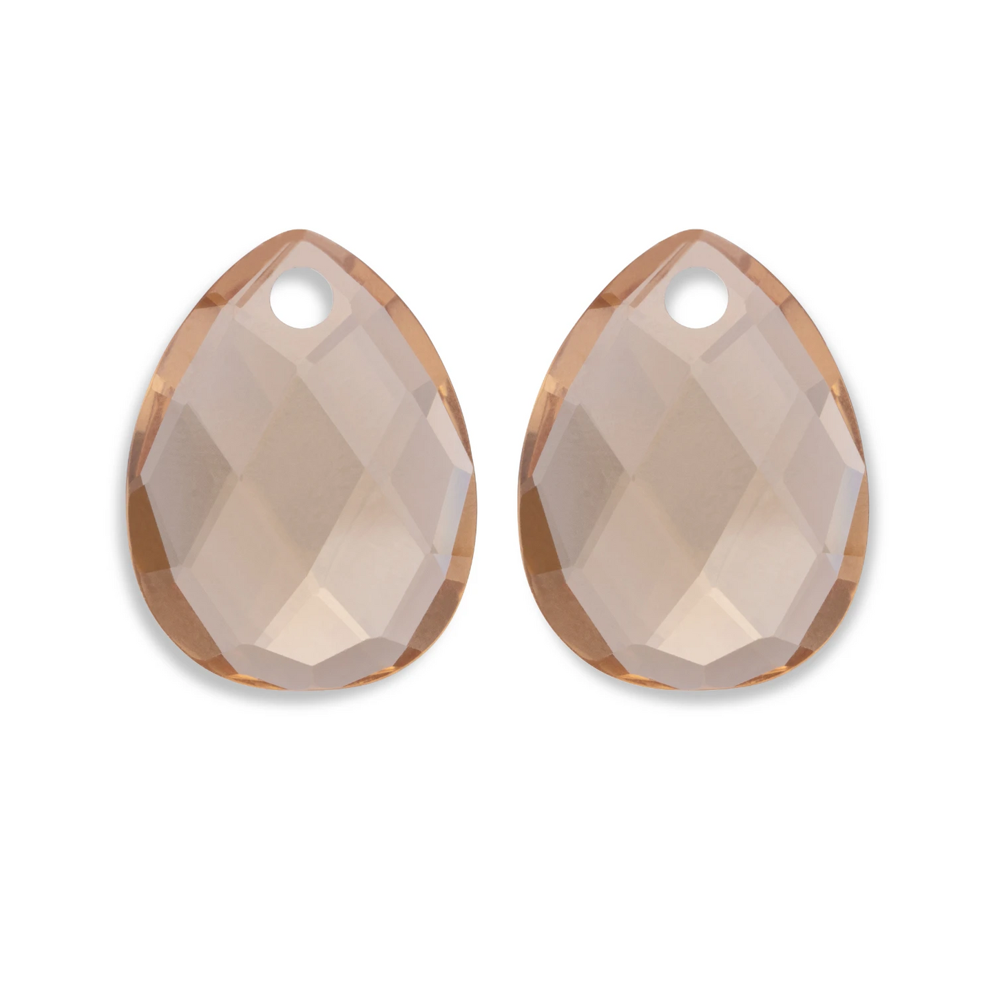 Earstones | Afterglow - Light Gold Citrine Quartz