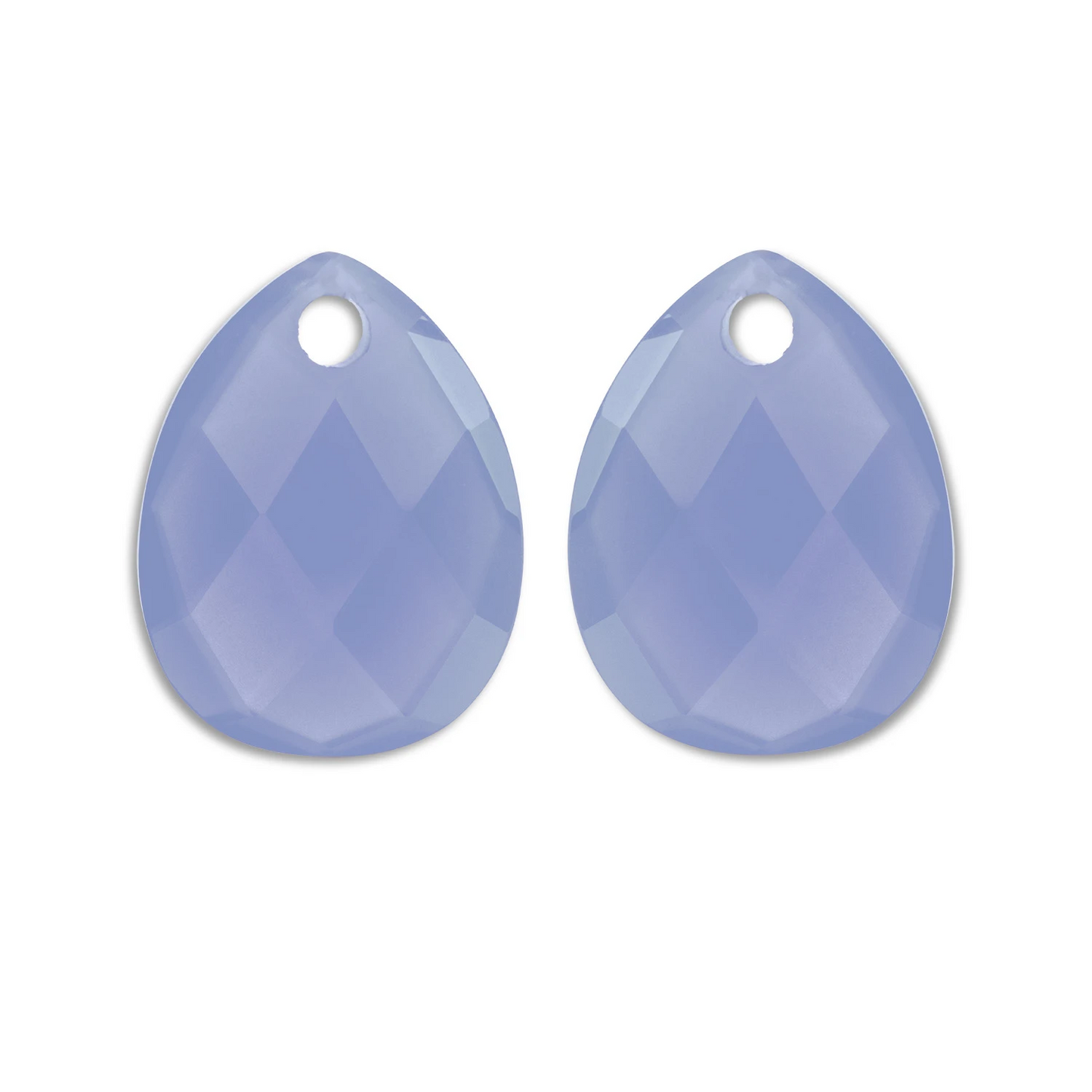 Earstones | Afterglow - Milky Blue Jade