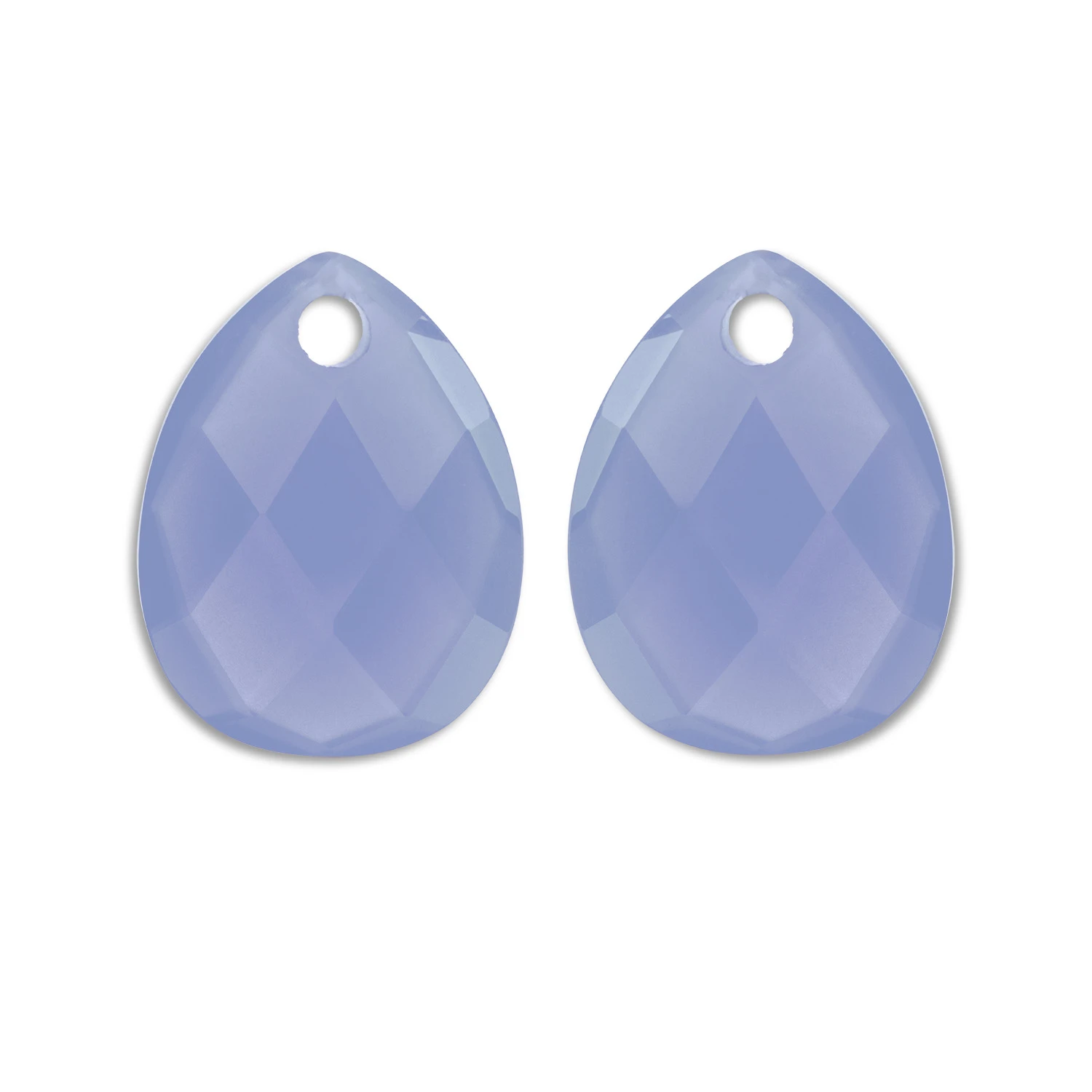 Earstones | Afterglow - Milky Blue Jade