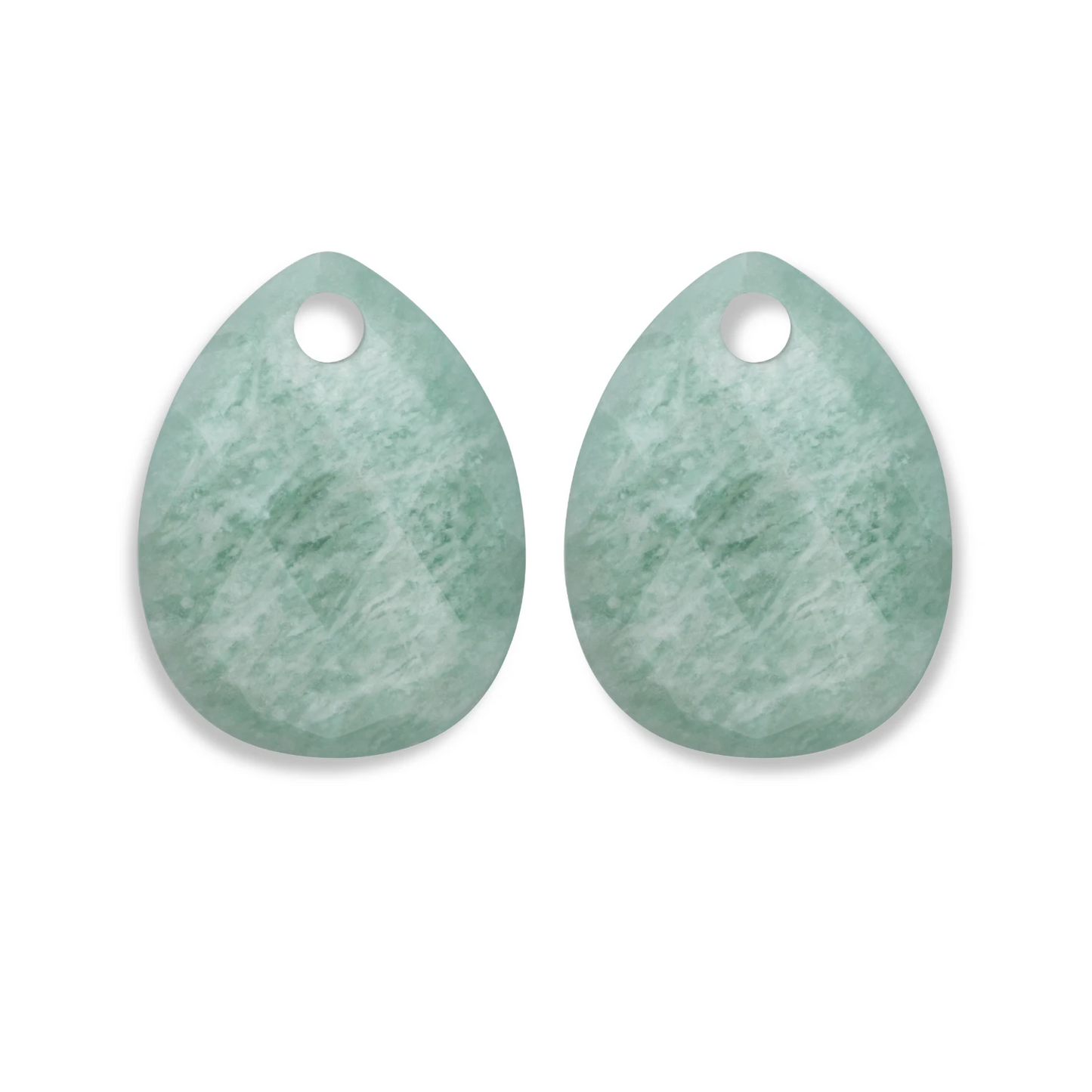 Earstones | Afterglow - Rich Green Amazonite