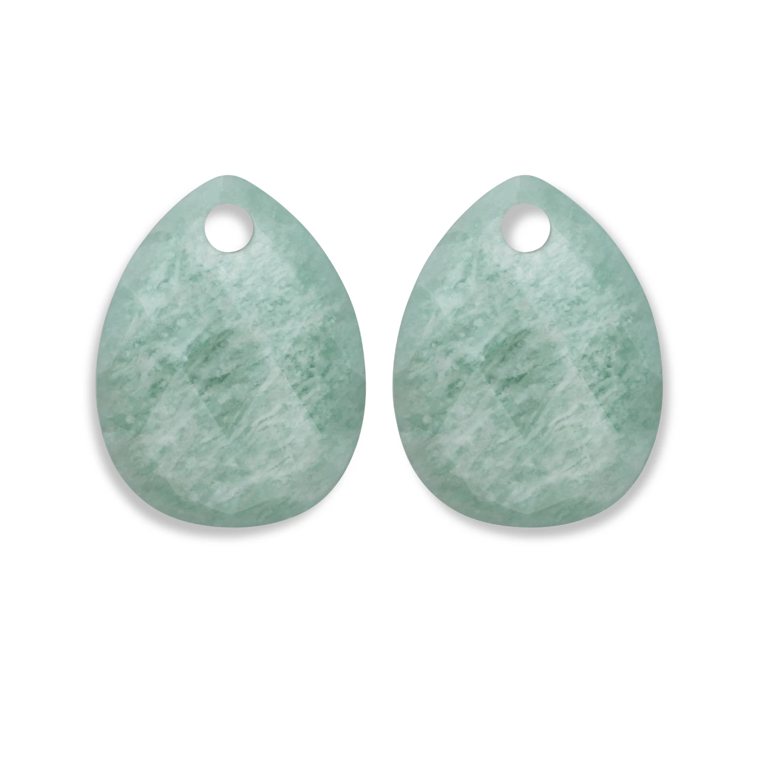Earstones | Afterglow - Rich Green Amazonite