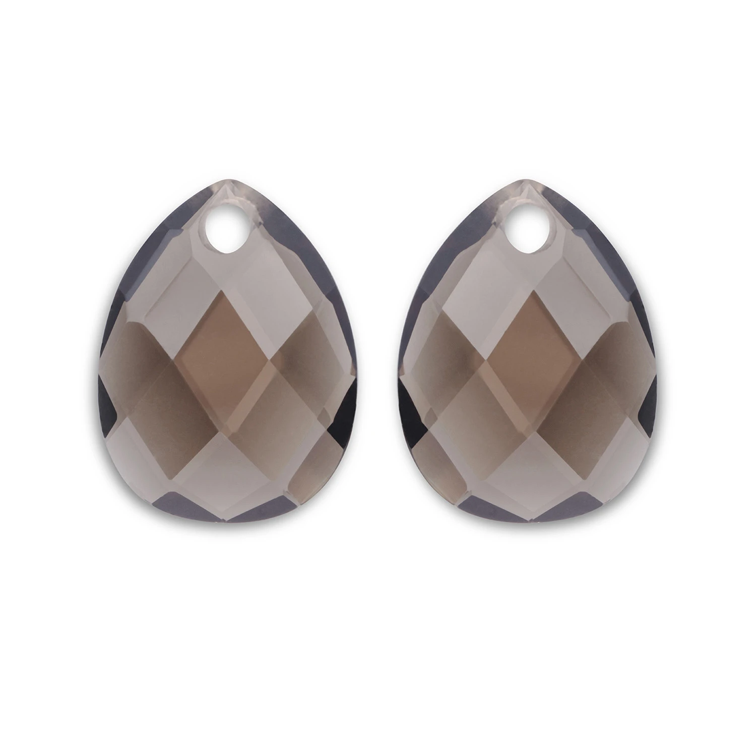 Earstones | Afterglow - Smoky Quartz