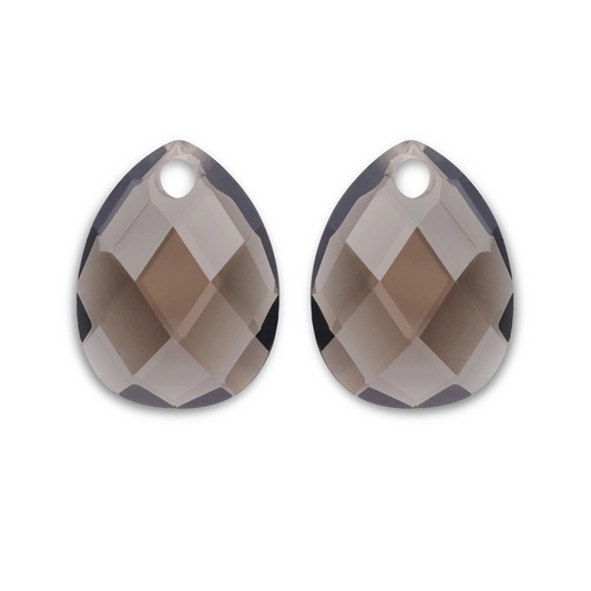 Earstones | Afterglow - Smoky Quartz