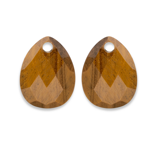 Earstones | Afterglow Tiger Eye
