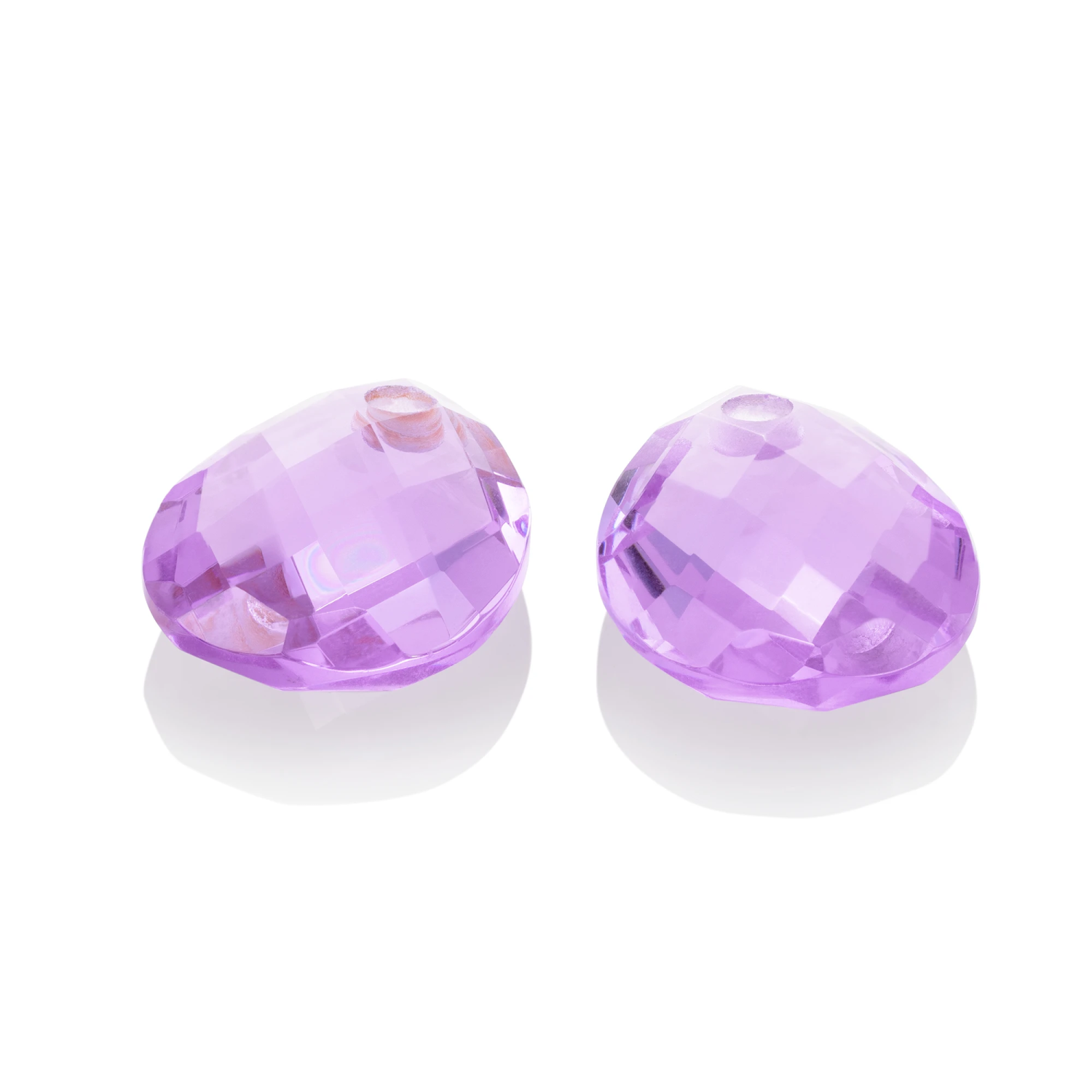 Earstones | Afterglow - Violet Quartz
