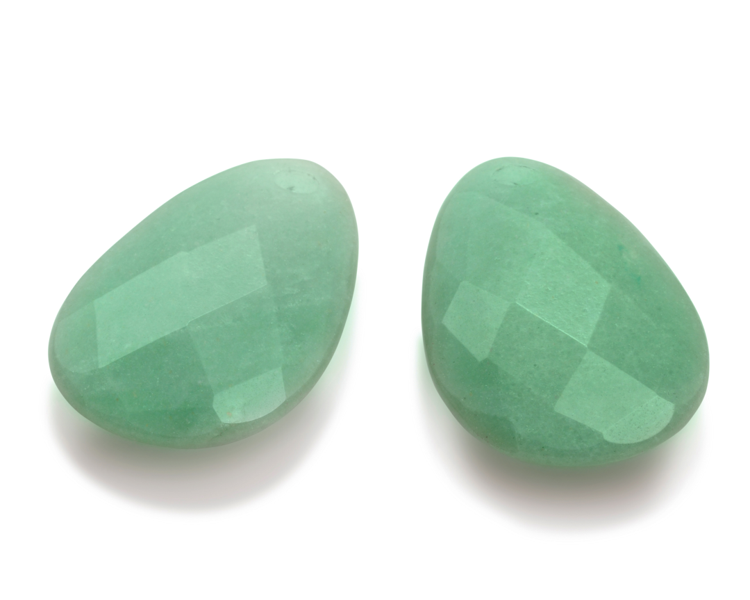 Earstones - Big Bang - Green Aventurine