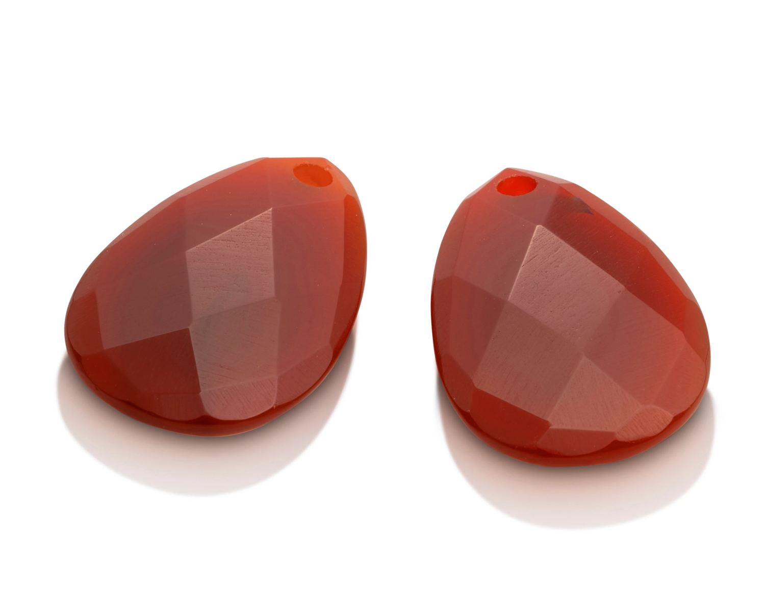 Earstones - Big Bang - Red Agate