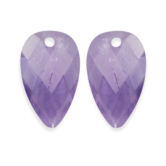 Earstones | Blossom - Amethyst