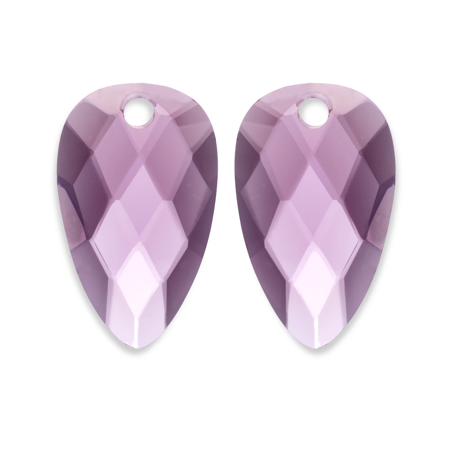 Earstones | Blossom Aubergine Quartz