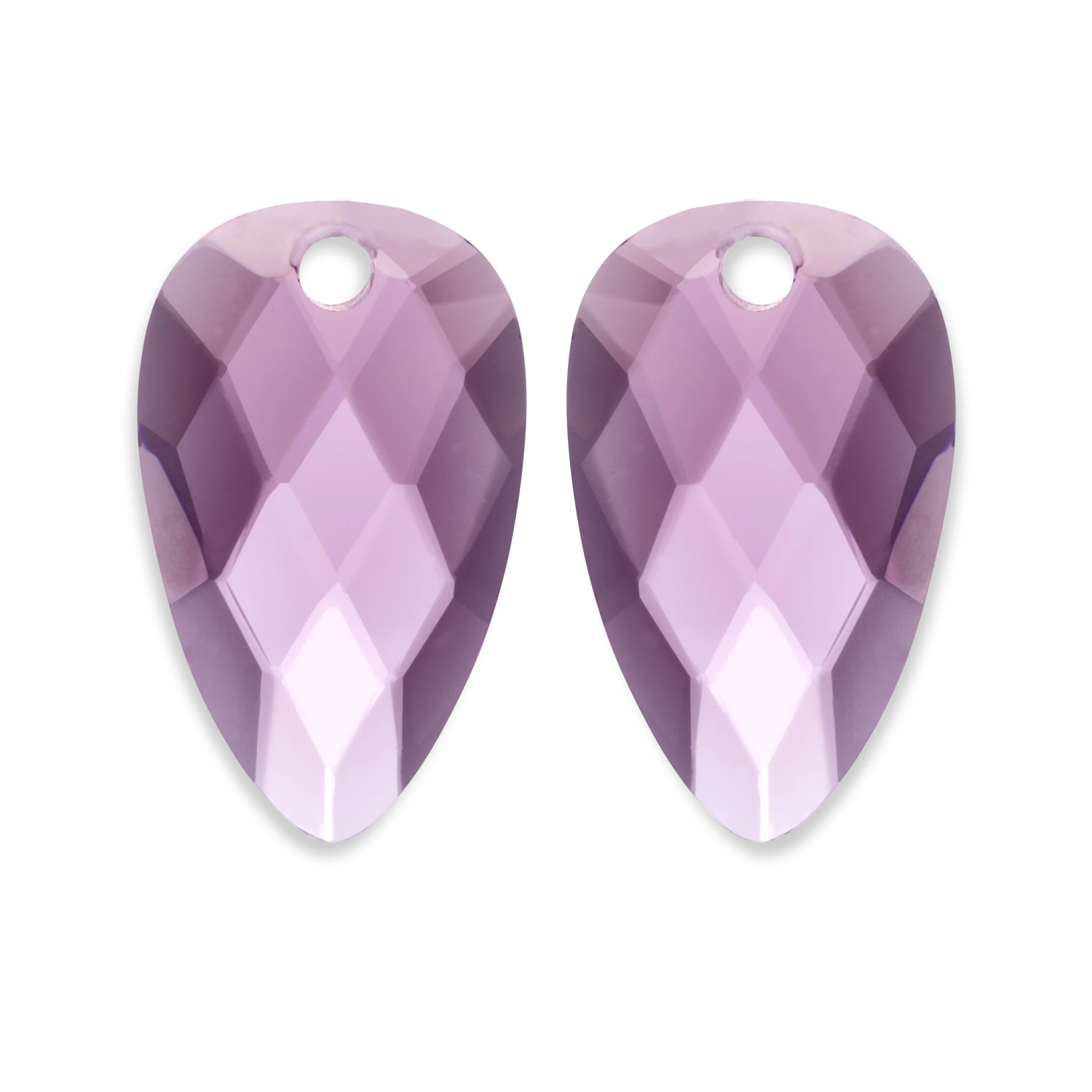 Earstones | Blossom Aubergine Quartz