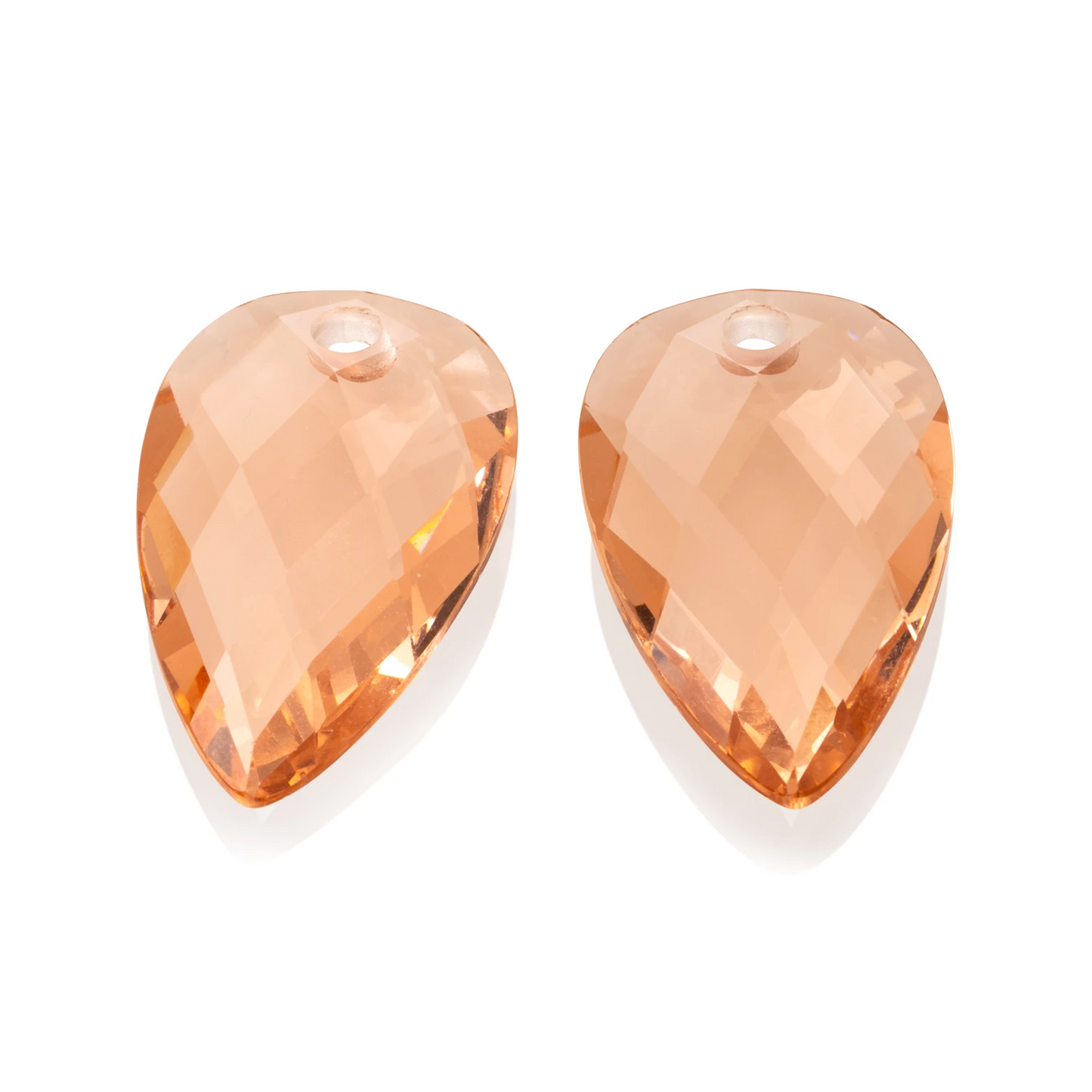 Earstones | Blossom - Champagne Quartz - EAGEM42-BS