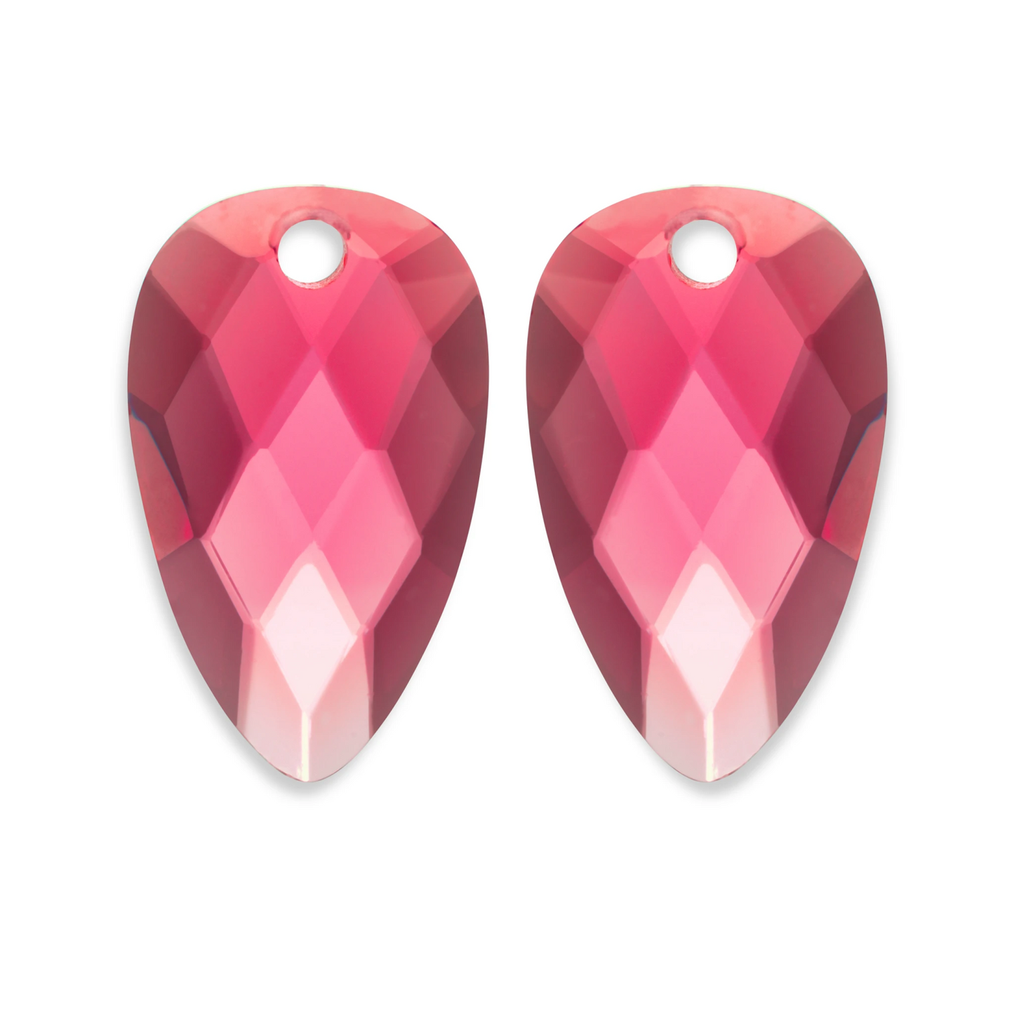 Earstones | Blossom - Fuchsia Quartz