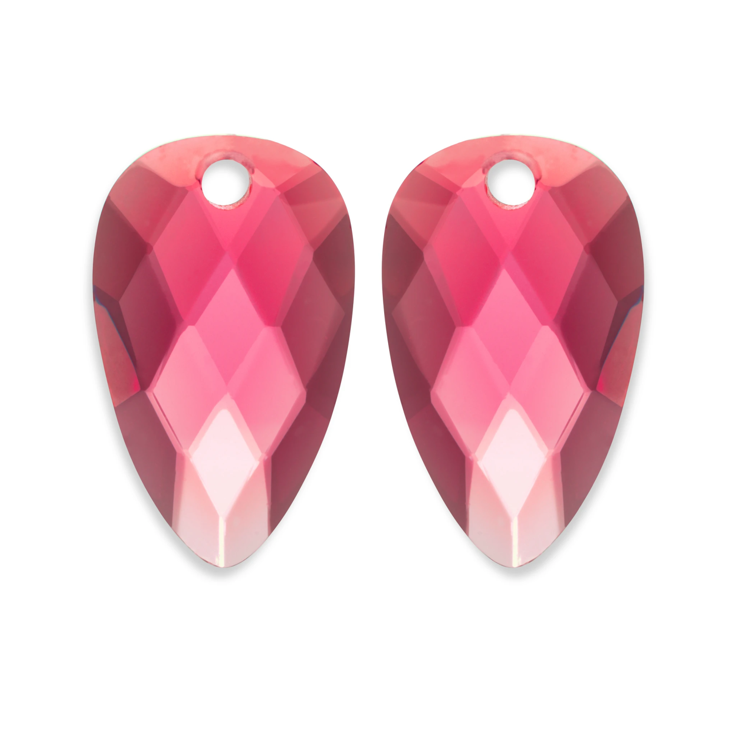 Earstones | Blossom - Fuchsia Quartz