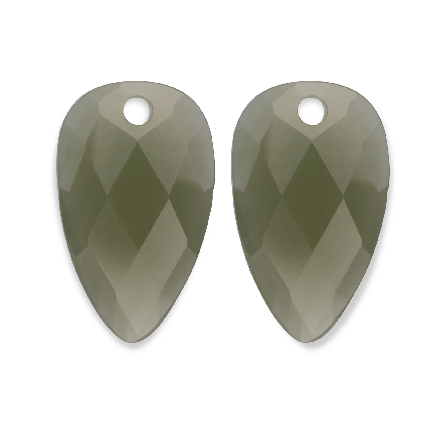 Earstones | Blossom - Lime Jade