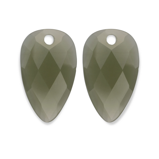 Earstones | Blossom - Lime Jade