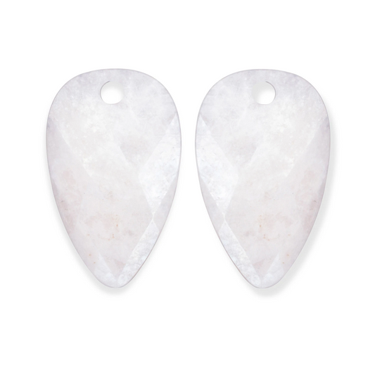 Earstones | Blossom - Moonstone