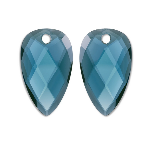 Earstones | Blossom - Ocean Topaz Quartz