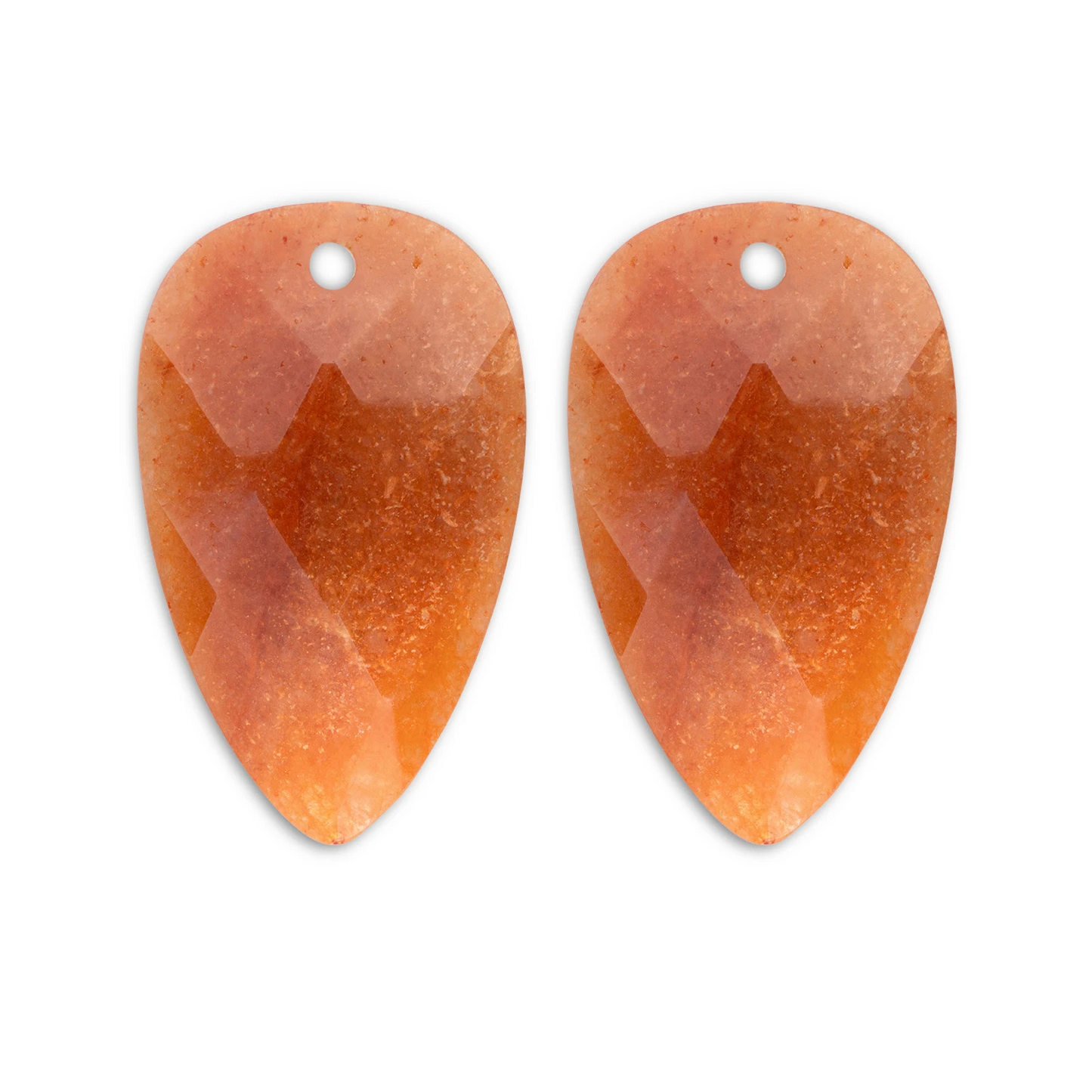 Earstones | Blossom - Red Aventurine