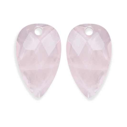 Earstones | Blossom - Rose Quartz
