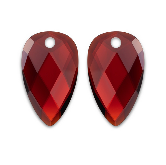 Earstones | Blossom - Ruby Quartz