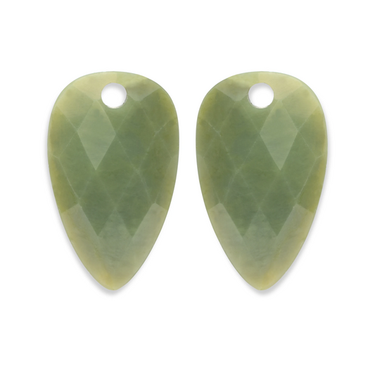 Earstones | Blossom Southern Jade