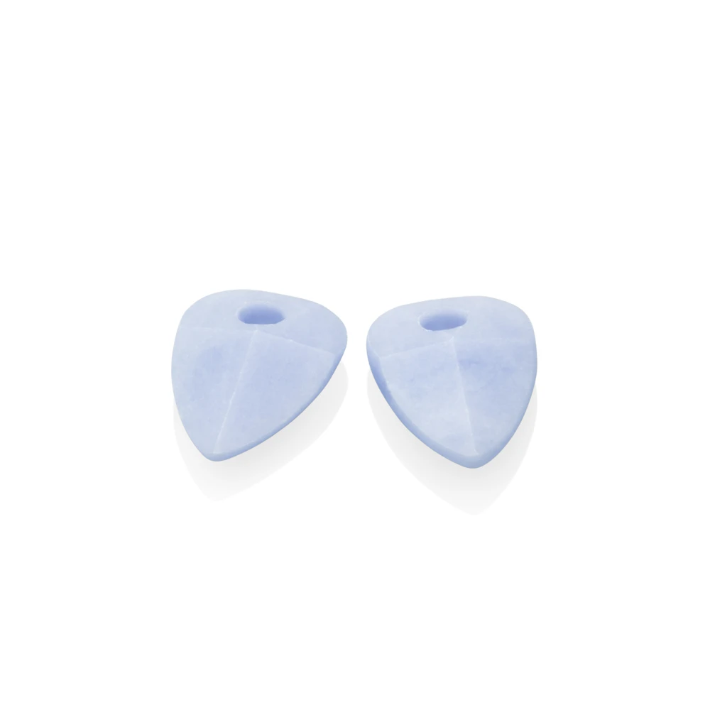 Earstones | Blue Lace Agate Edge Minimals