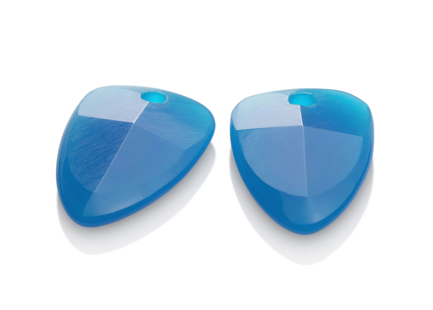 Earstones - Edge - Blue Agate