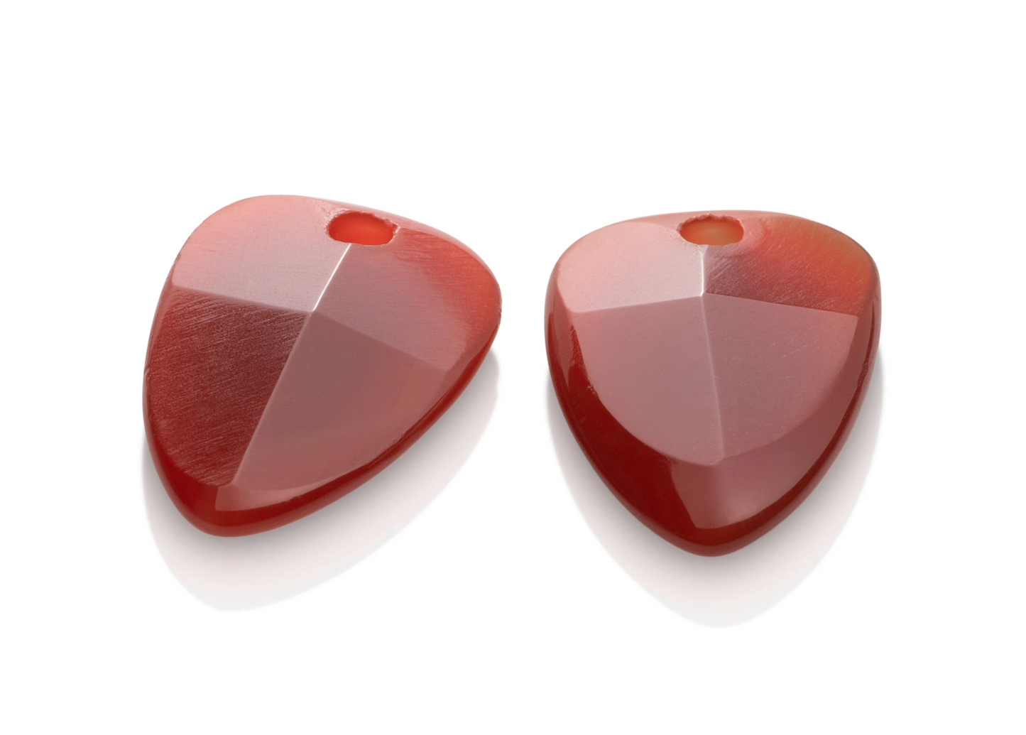 Earstones - Edge - Red Agate
