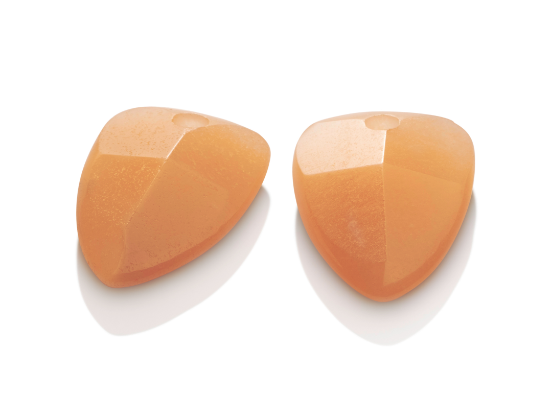 Earstones - Edge - Red Aventurine
