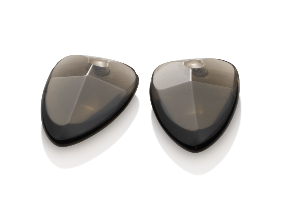 Earstones | Edge - Smoky Quartz